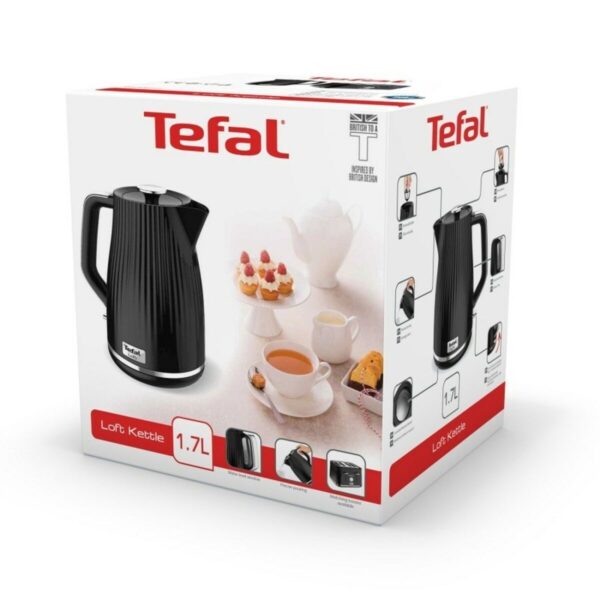 Czajnik Tefal KO2508  Czarny Metal 2400 W 1,7 L - obrazek 3
