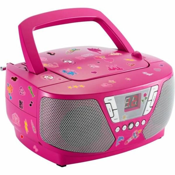 Radio BigBen Connected CD60RSSTICK Różowy - obrazek 6