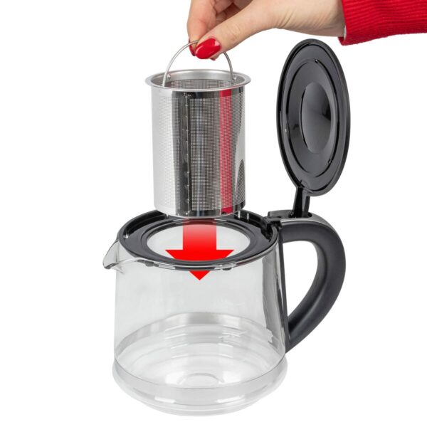 Elektryczny Czajnik i Zaparzacz do Herbaty Proficook PC-TKS 1056 Stal 2250 W Stal nierdzewna 1,7 L - obrazek 3