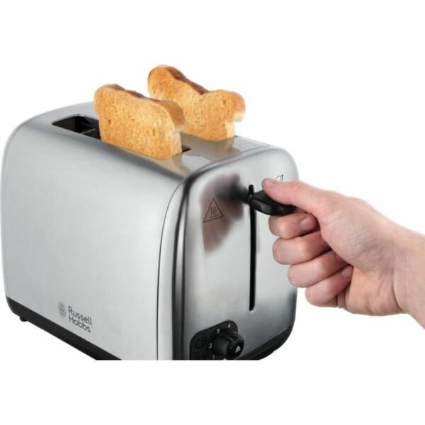 Toster Russell Hobbs 24080-56 850 W Srebrzysty - obrazek 3