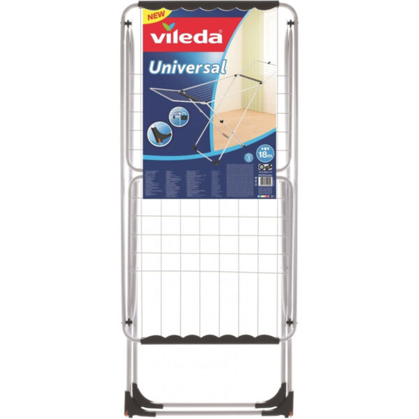 Stojak do suszenia prania Vileda X-Legs Universal Szary Stal (180 x 55 x 93 cm) (18 m) - obrazek 2