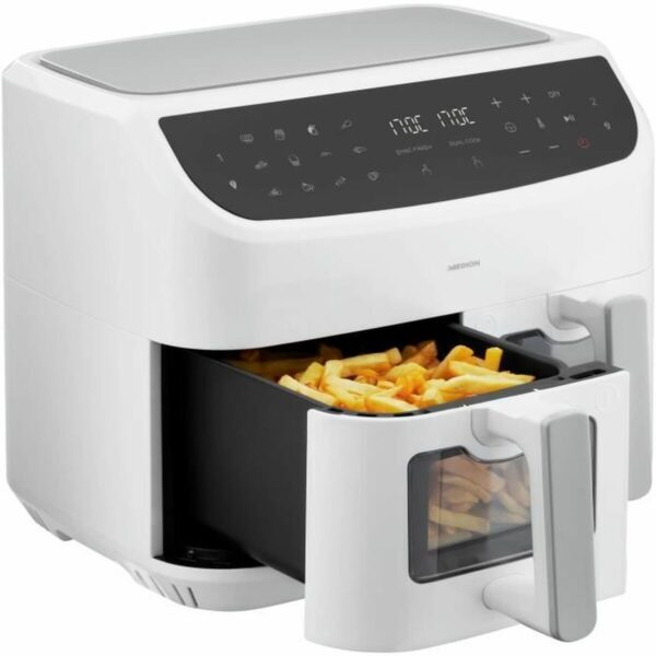 Frytkownica na gorące powietrze Medion LIFE P20 Biały Czarny 2600 W 8,7 l - obrazek 4