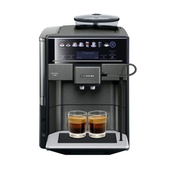 Superautomatyczny ekspres do kawy Siemens AG TE657319RW Czarny Szary 1500 W 2 Šálky 1,7 L - obrazek 7