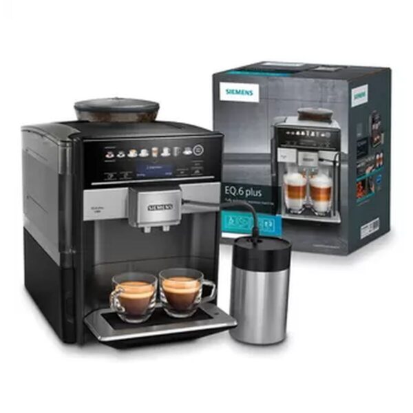 Superautomatyczny ekspres do kawy Siemens AG TE658209RW Czarny 1500 W 19 bar 300 g 1,7 L - obrazek 2