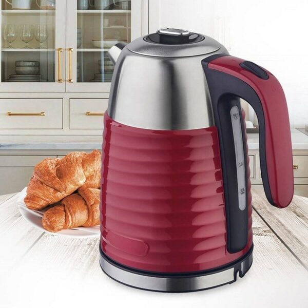 Czajnik Feel Maestro  MR-051 Czarny Czerwony 2200 W 1,7 L - obrazek 2
