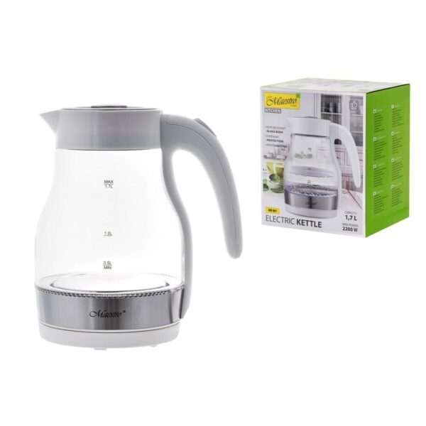 Czajnik Feel Maestro MR-061 Biały 1850-2200 W 1,7 L - obrazek 7