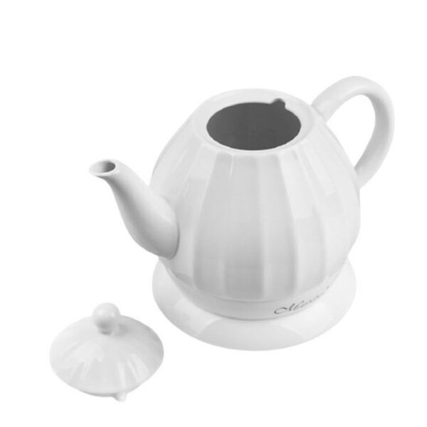 Elektryczny Czajnik i Zaparzacz do Herbaty Feel Maestro MR-070 Biały Ceramiczna 1200 W 1,2 L - obrazek 2