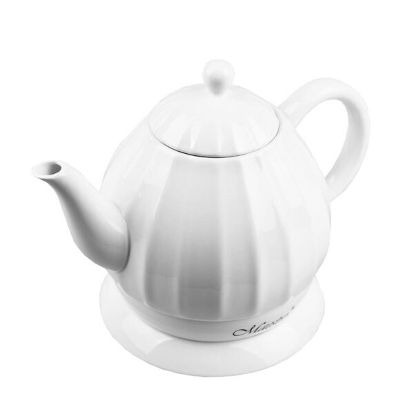 Elektryczny Czajnik i Zaparzacz do Herbaty Feel Maestro MR-070 Biały Ceramiczna 1200 W 1,2 L - obrazek 3
