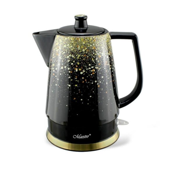 Czajnik Feel Maestro MR-074 Czarny Złoto Ceramiczna 1500 W 1,5 L - obrazek 2