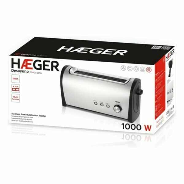 Toster Haeger 5608475012471 1000 W - obrazek 2