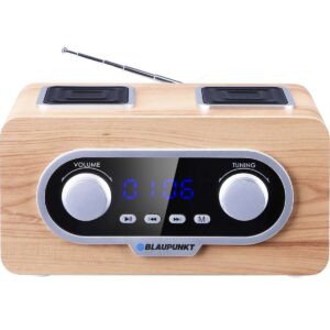 Radio Blaupunkt PP5.2CR Biały Brązowy Drewno