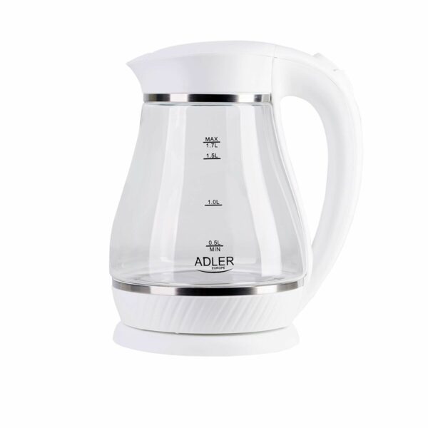 Czajnik Adler Biały 2200 W 1,7 L - obrazek 3