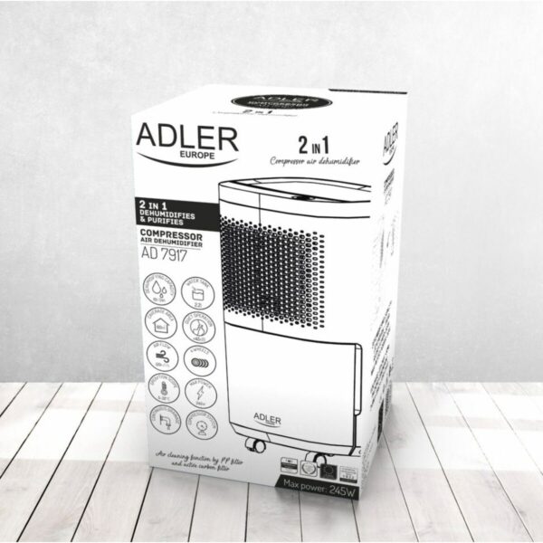 Osuszacz Adler AD 7917 200 W 2,2 L - obrazek 6