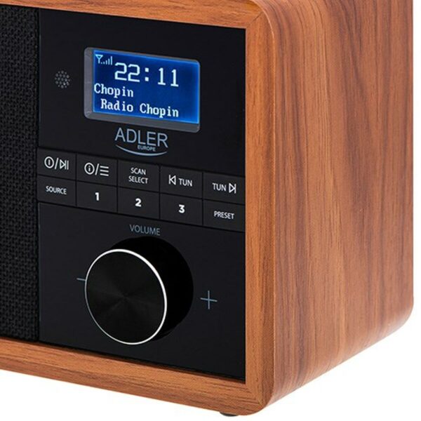 Radio Adler AD 1184 Czarny Drewno - obrazek 6