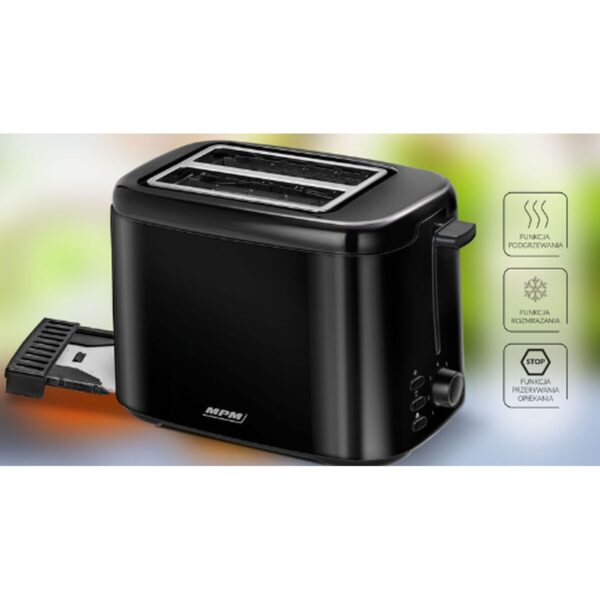 Toster Mpm MTO-07/C 800 W - obrazek 5