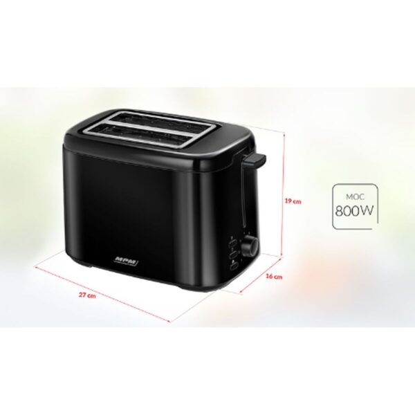 Toster Mpm MTO-07/C 800 W - obrazek 4
