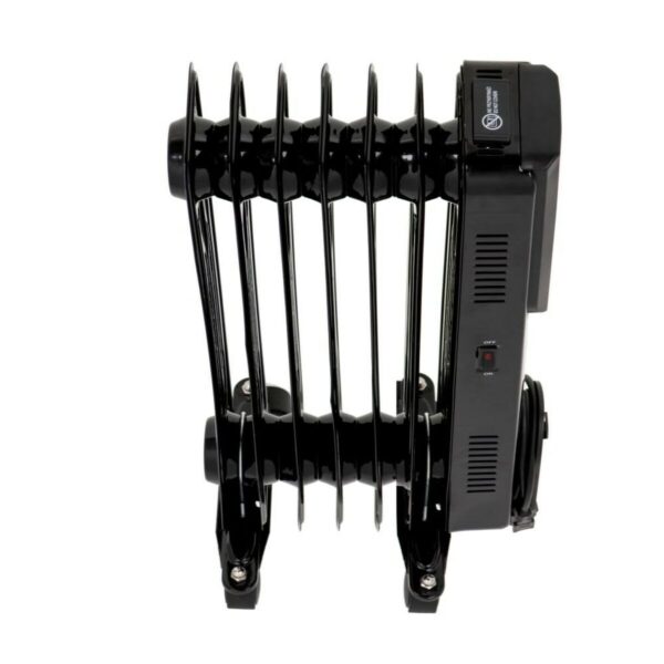 Grzejnik olejowy Adler CR 7812 Czarny 1500 W - obrazek 3