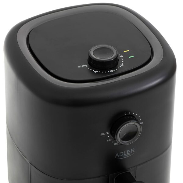 Frytkownica na gorące powietrze Adler AD 6310 Czarny 1300 W 2200 W 3 L - obrazek 4