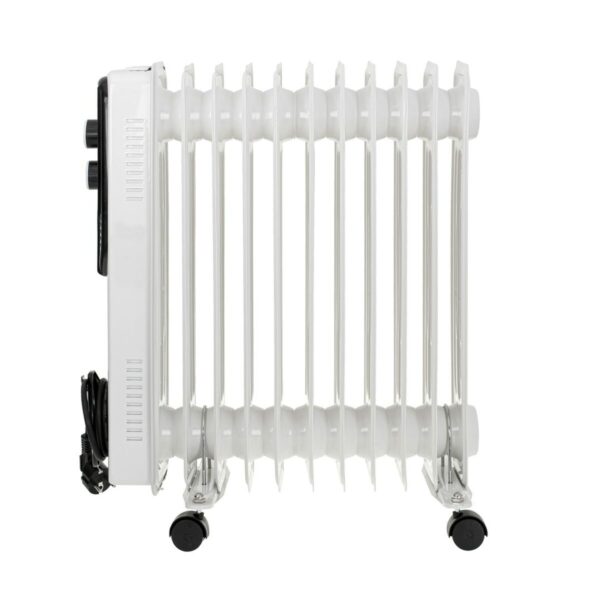 Grzejnik olejowy Adler AD 7817 Biały Czarny 2500 W - obrazek 3