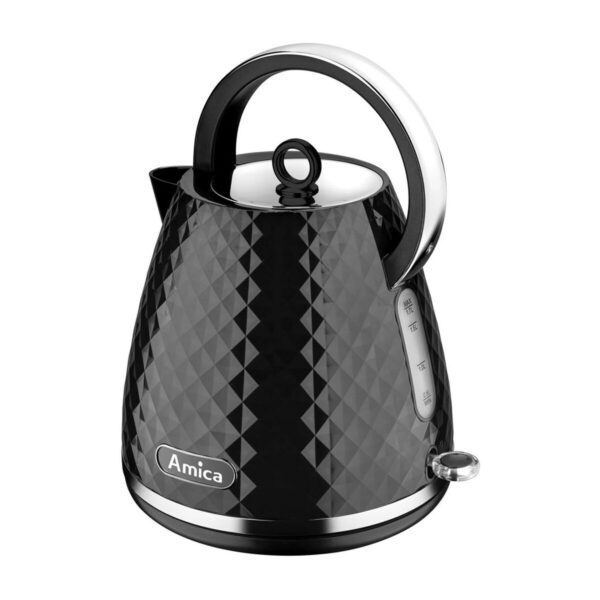 Czajnik Amica KF 3030 Czarny Plastikowy 2200 W 1,7 L - obrazek 2