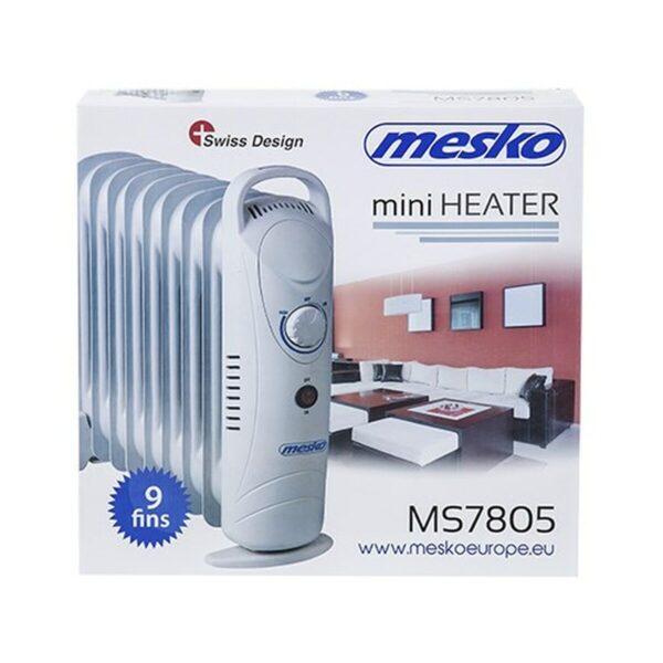 Grzejnik olejowy Mesko MS7805 Biały 1000 W - obrazek 4