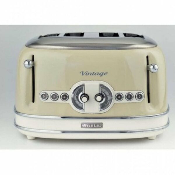Toster Ariete 156/03 1600 W Beżowy 4 sztuki Vintage - obrazek 2