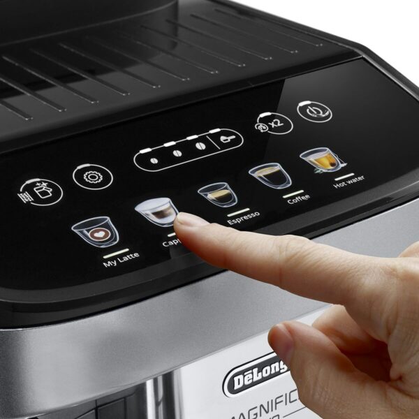 Superautomatyczny ekspres do kawy DeLonghi DEL ECAM 290.61.SB Wielokolorowy Srebrzysty 1450 W 2 Šálky 1,8 L - obrazek 3