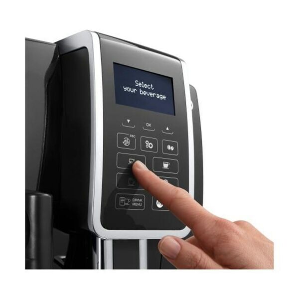 Superautomatyczny ekspres do kawy DeLonghi ECAM 359.55.B Czarny 1450 W 15 bar 300 g 1,8 L - obrazek 6