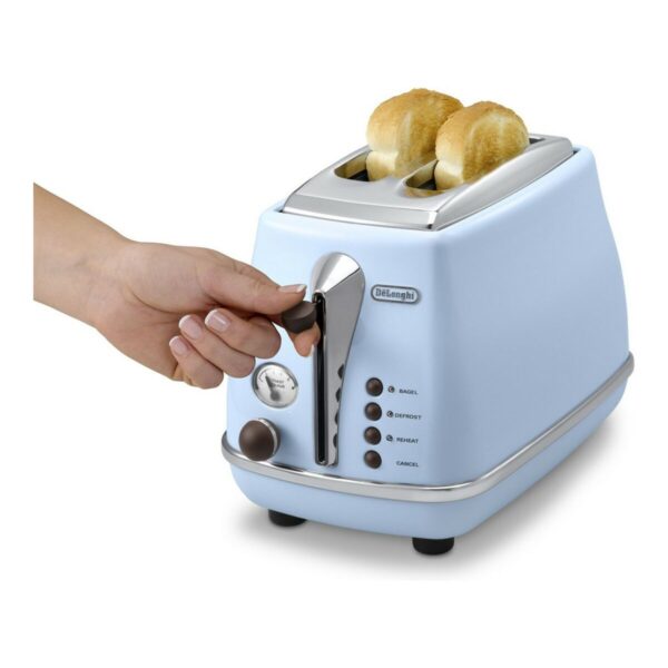 Toster DeLonghi CTOV 2103.AZ 900 W Niebieski 900 W - obrazek 3