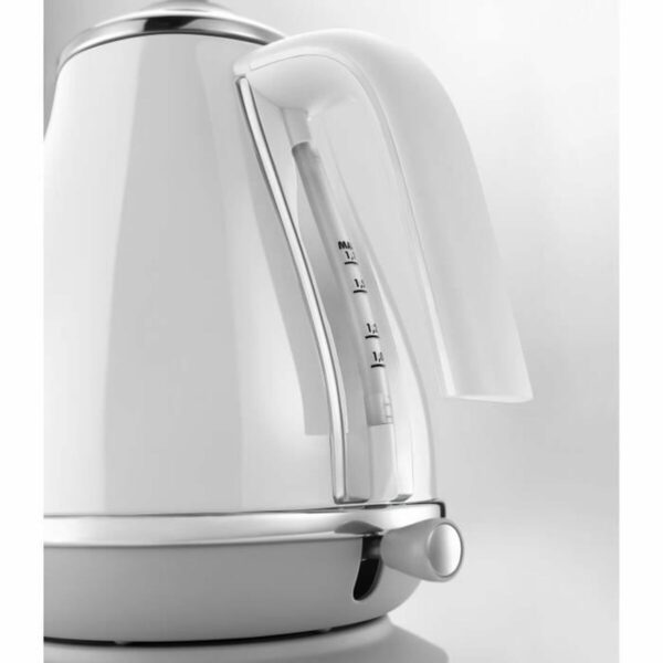 Czajnik DeLonghi Biały Stal nierdzewna 1,7 L 2000 W - obrazek 5