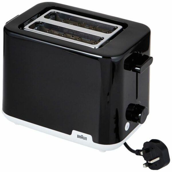 Toster Braun HT 1010 BK 900 W Czarny/Srebrzysty - obrazek 3