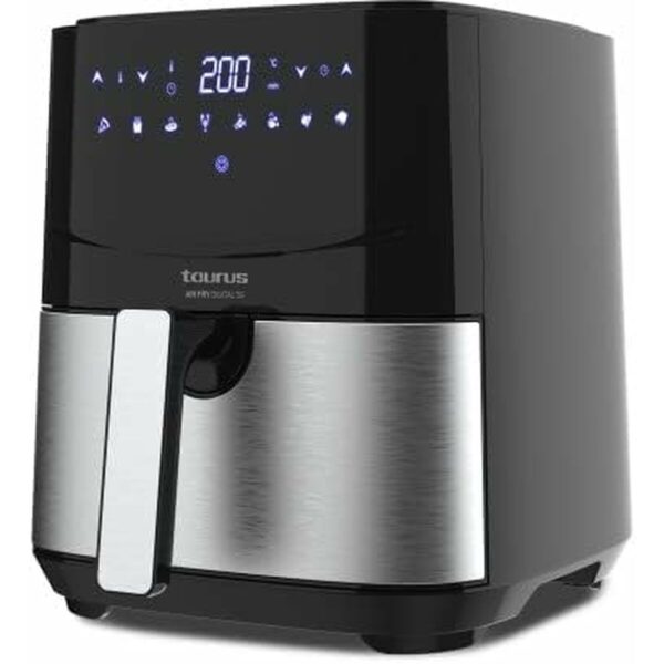 Frytkownica na gorące powietrze Taurus AIR FRY DIG 5S Czarny 1450 W 5 L - obrazek 2