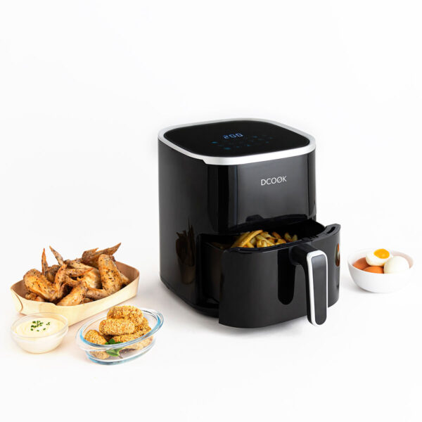Frytkownica na gorące powietrze Dcook Gallery Czarny 1450 W 4,6 L - obrazek 2
