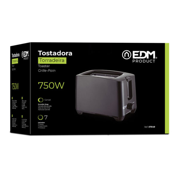 Toster EDM 07649 76493 750 W - obrazek 2