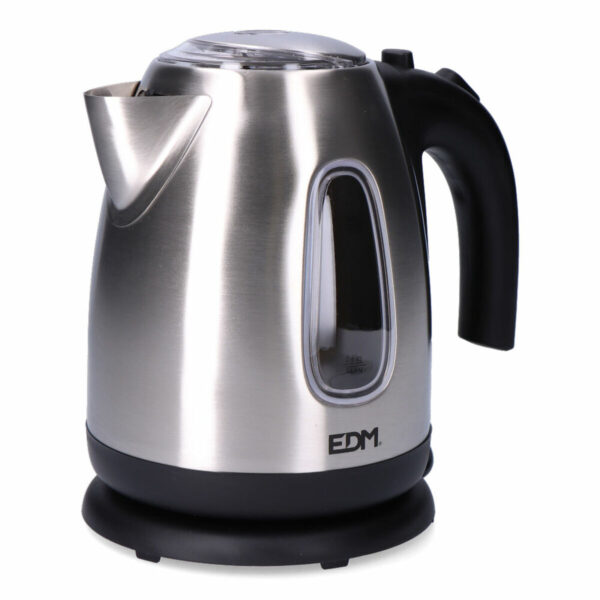 Czajnik EDM 07656 Kettle Czarny Stal nierdzewna 2200 W 1,7 L - obrazek 2