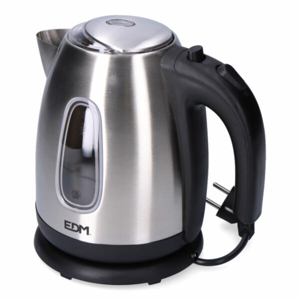 Czajnik EDM 07656 Kettle Czarny Stal nierdzewna 2200 W 1,7 L - obrazek 3