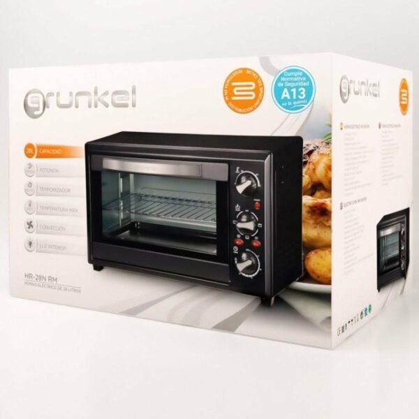Piec Grunkel HR-28N RM 1600 W - obrazek 5