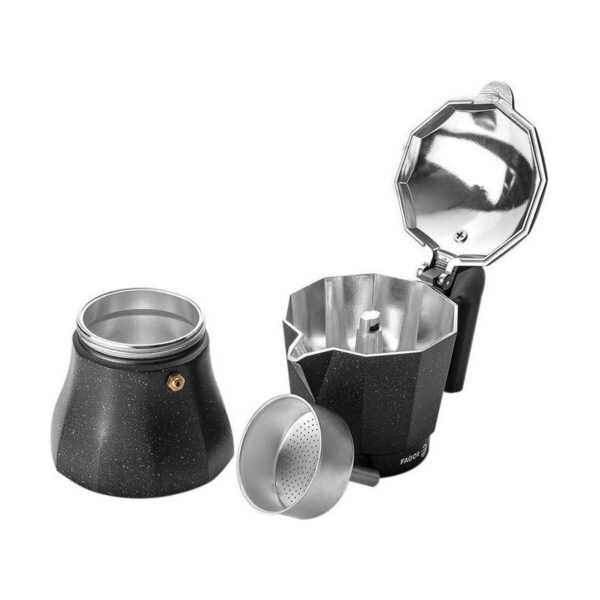 Włoska Kafeterka FAGOR Tiramisu Aluminium (12 Šálky) - obrazek 2