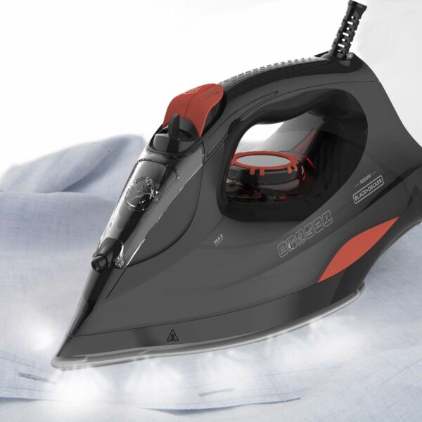 Żelazko Parowe Black & Decker BXIR3000E 3000 W Biały - obrazek 3