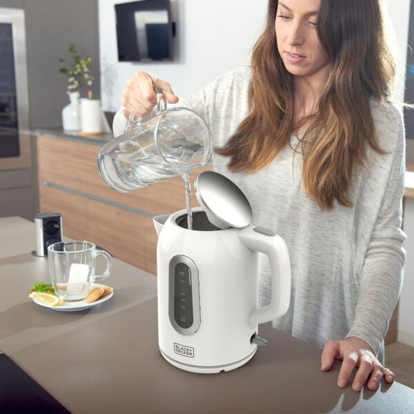 Czajnik Black & Decker BXKE2204E Biały 2200 W 1,7 L - obrazek 6