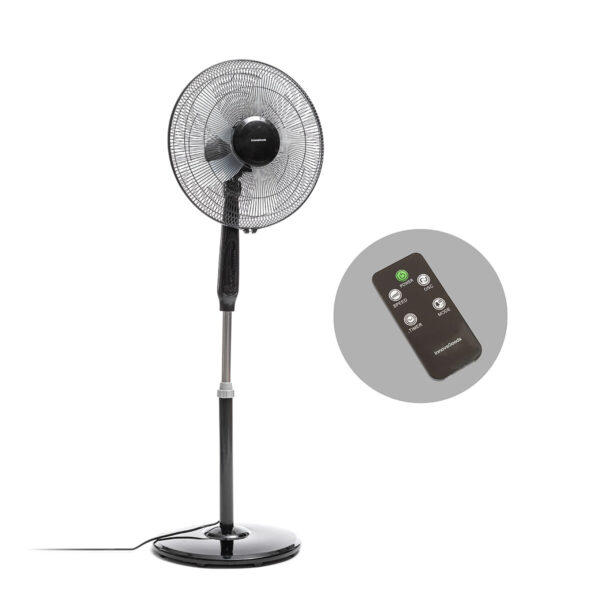 Wentylator stojący z pilotem InnovaGoods Airstreem Czarny 45 W - obrazek 7