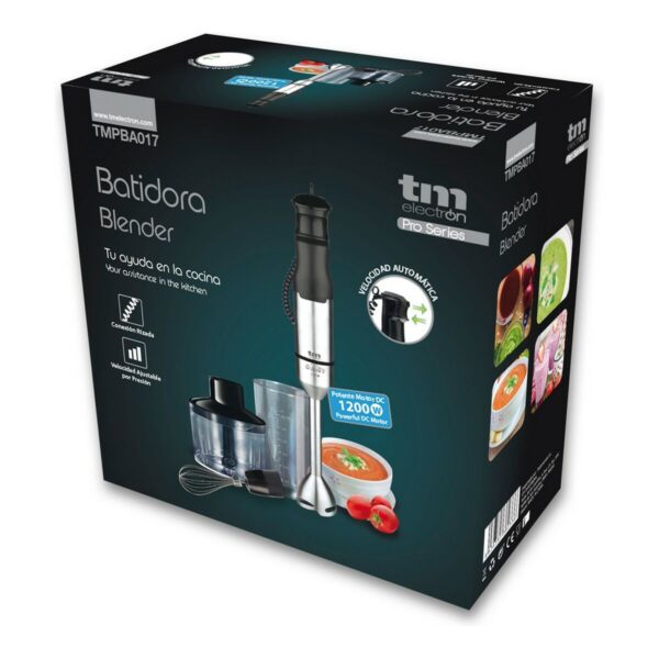 Trzepaczka TM Electron Stal nierdzewna 1200 W - obrazek 3