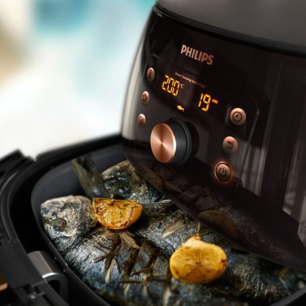 Frytkownica na gorące powietrze Philips HD9867/90 Czarny 2200 W 1,4 Kg - obrazek 4