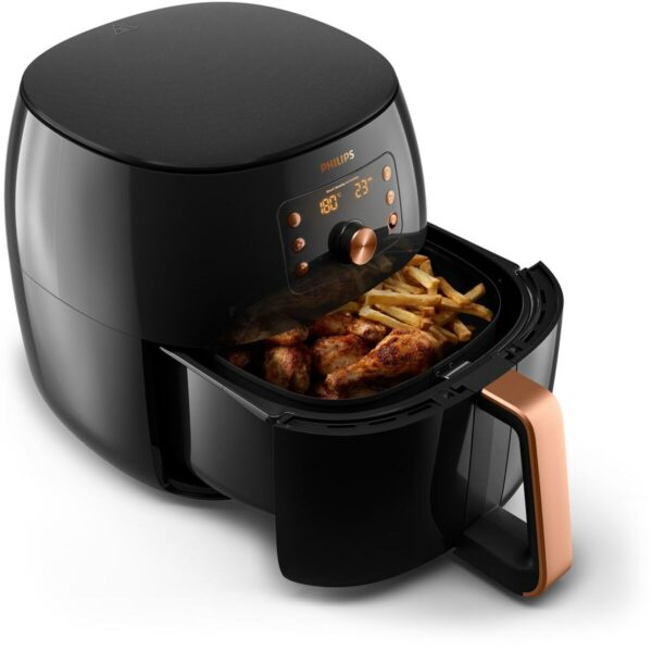 Frytkownica na gorące powietrze Philips HD9867/90 Czarny 2200 W 1,4 Kg - obrazek 6