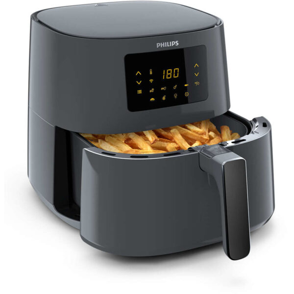 Frytkownica na gorące powietrze Philips HD9280/60 6,2 L Szary 2000 W 2000 W - obrazek 5