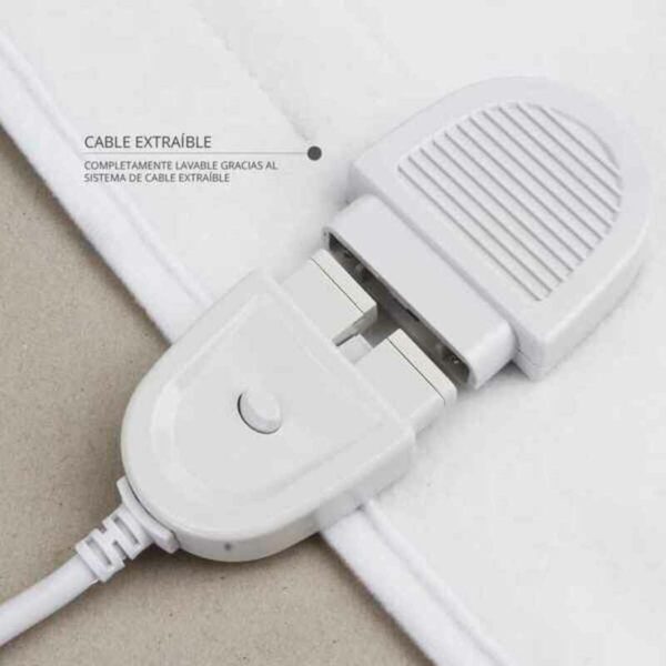 Koc Elektryczny TM Electron Electric Pokrowiec na materac elektryczny 60 W (150 x 80 cm) - obrazek 2