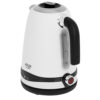 AD 1295 white Czajnik metalowy 1,7L z LCD & regulacją temperatury
