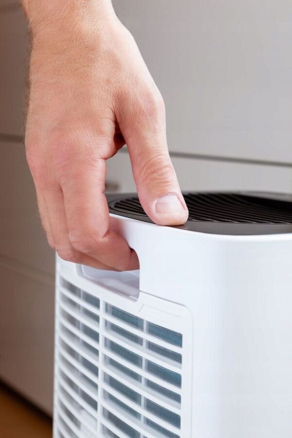 OSUSZACZ POWIETRZA POCHŁANIACZ WILGOCI DUŻY MOCNY 185W 12 l/24 h OPC 1000N - obrazek 8