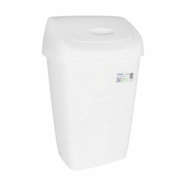Kosz na Śmieci Tontarelli Aurora Ruchome Biały 50 L (6 Sztuk) - obrazek 2