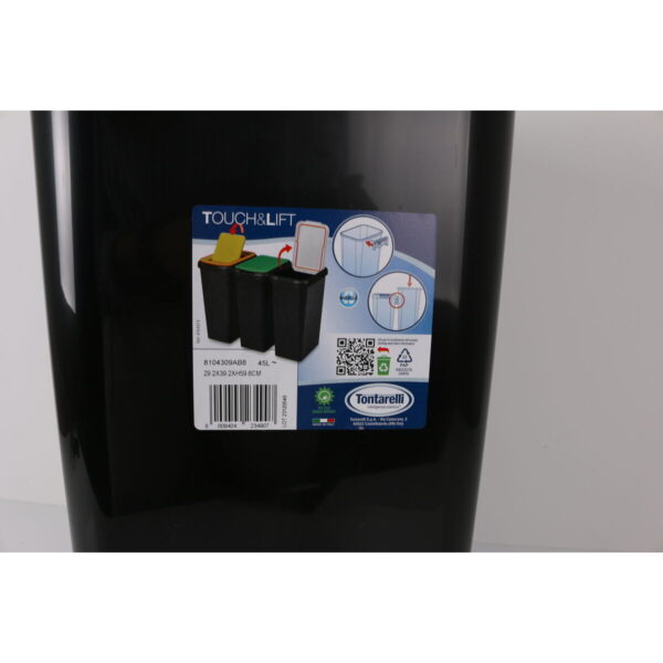 Kosz na śmieci do recyklingu Tontarelli 159746 (45 L) - obrazek 3